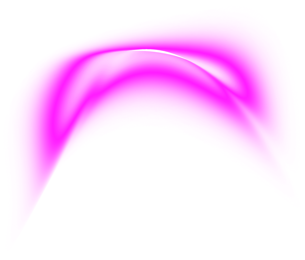 glowing light effect.